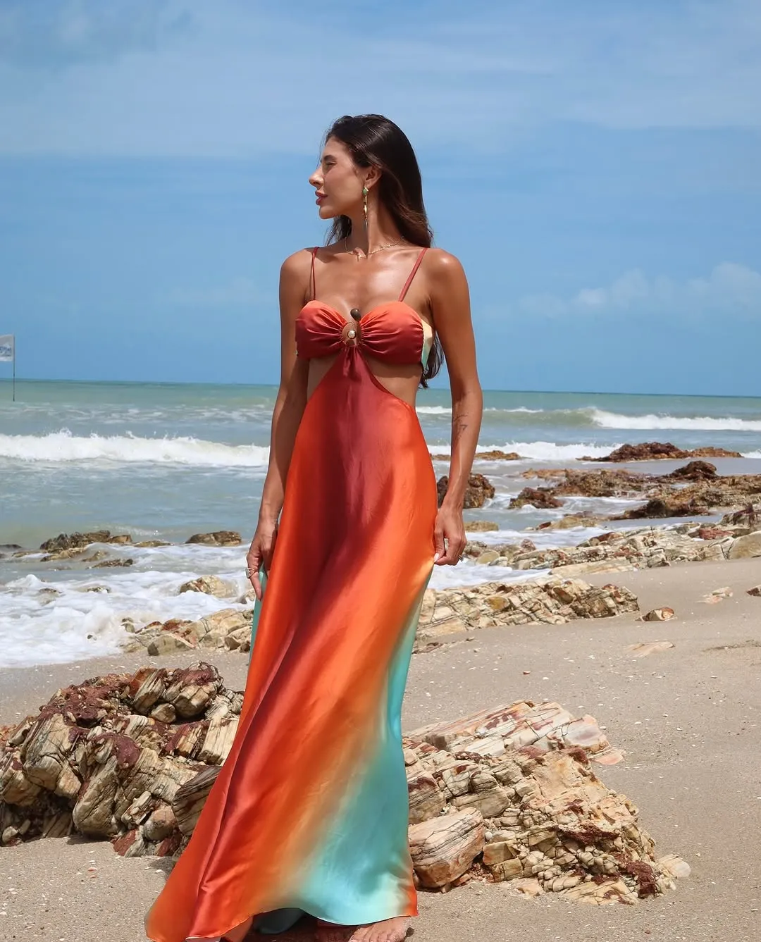 Alexa Luxe Gradient Dress