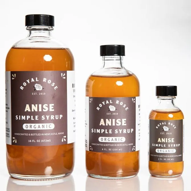 Anise Organic Simple Syrup