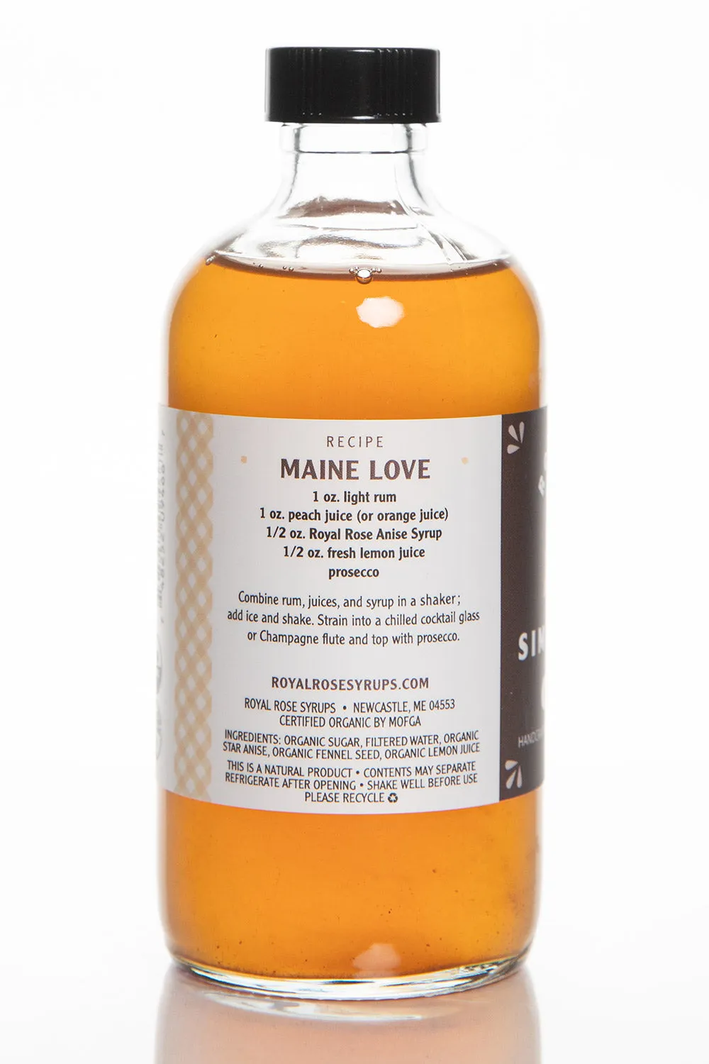 Anise Organic Simple Syrup