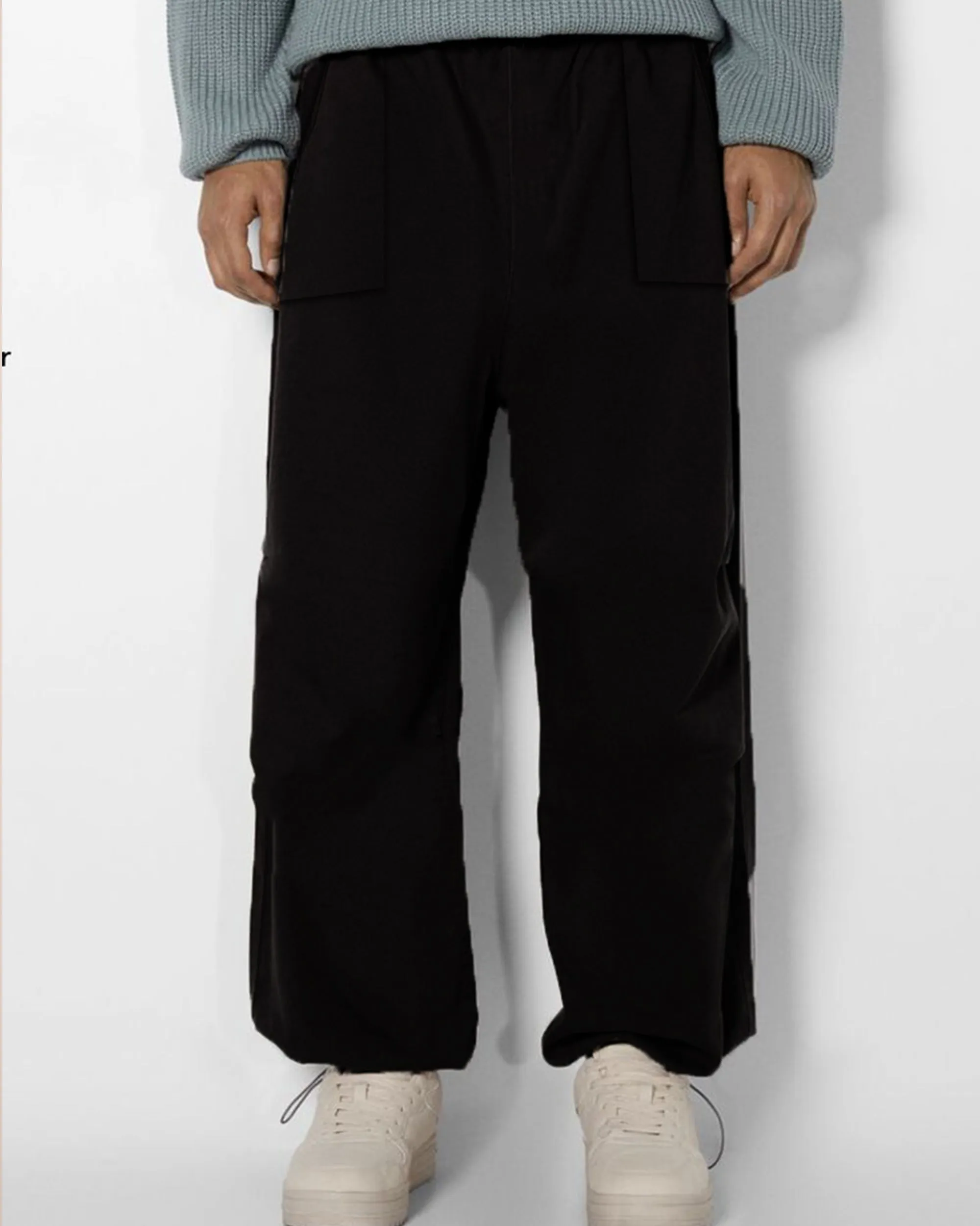 Basic Men Soft Pants - Black