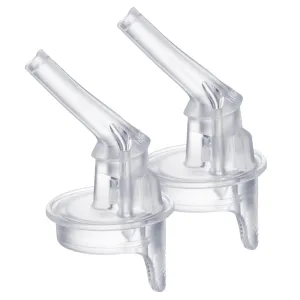 b.box Tritan Replacement Straw Tops - 2pk