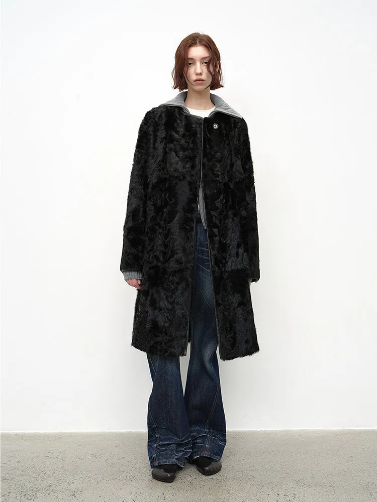 Black Sheep Fur Coat