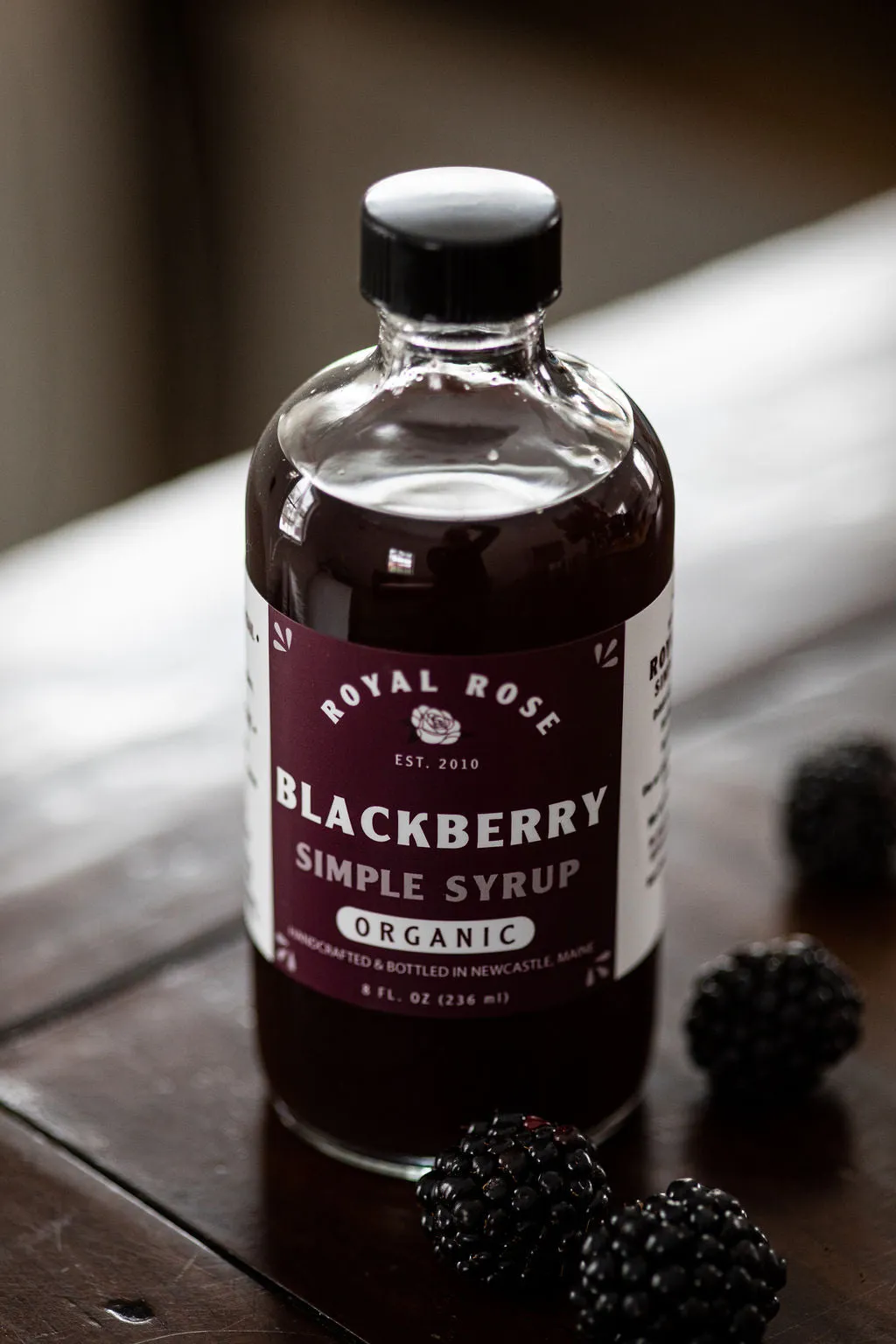 Blackberry Organic Simple Syrup