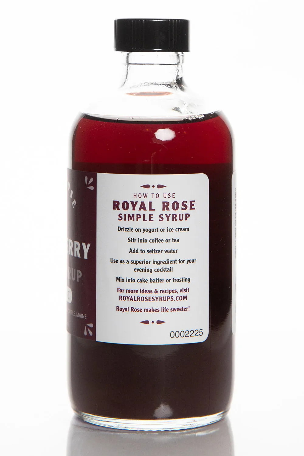 Blackberry Organic Simple Syrup