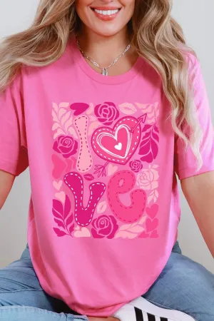 Boho Love Is In The Air Premium Cotton Unisex T-Shirt