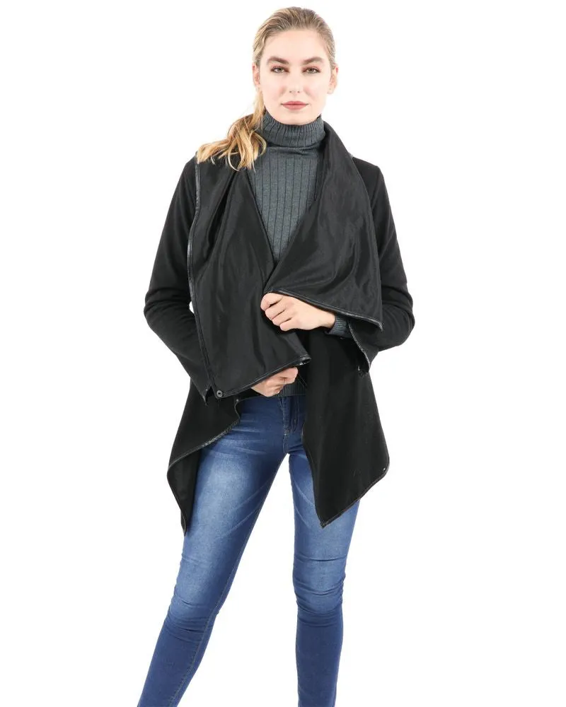 Bowmont Drape Collar Jacket