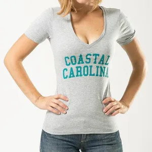 Coastal Carolina University NCAA Game Day W Republic Womens Tee T-Shirt