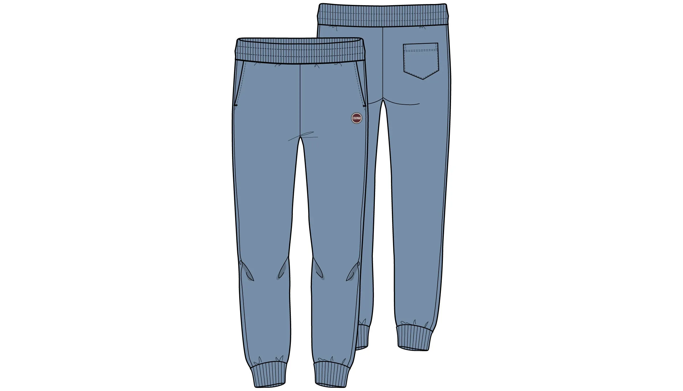 Colmar Soft Blue Jogger Pants