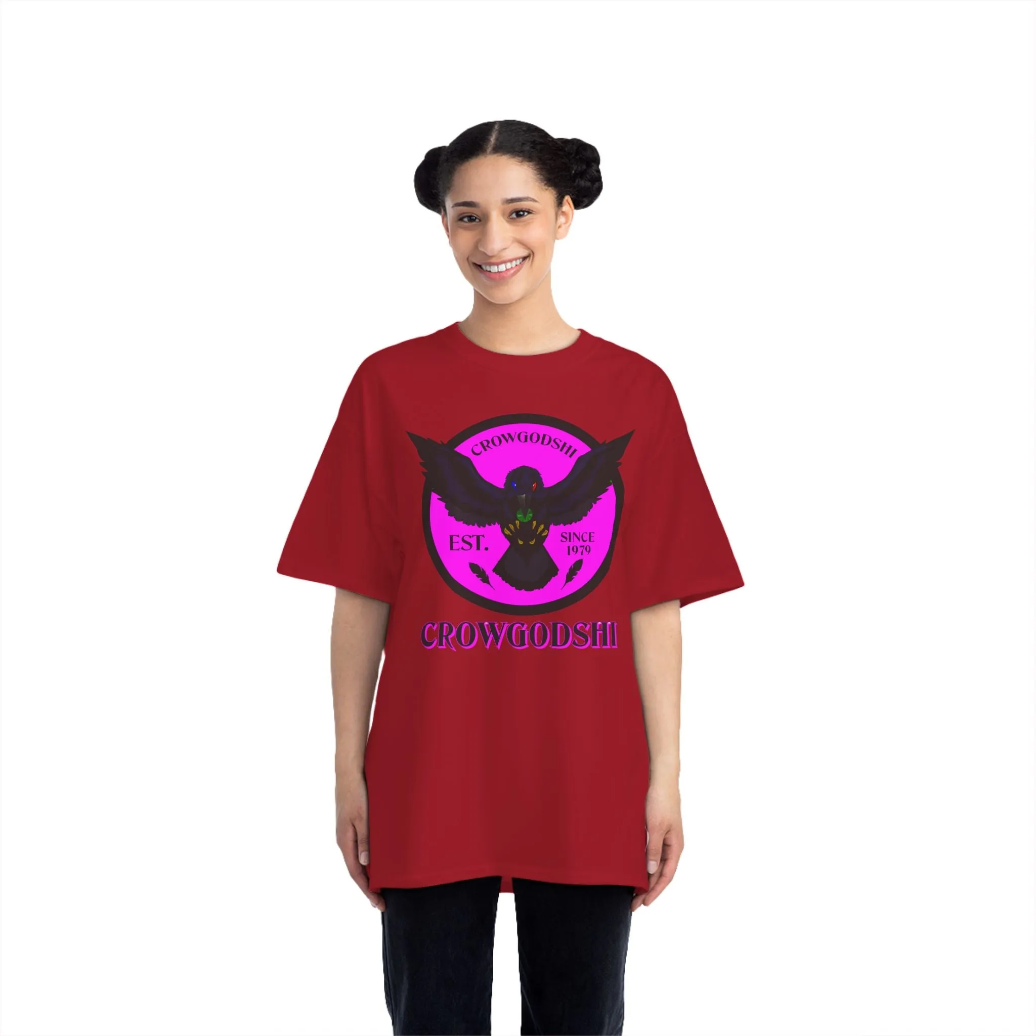 Crowgodshi First Generation Limited Edition Beefy-T®, PINK LOGO