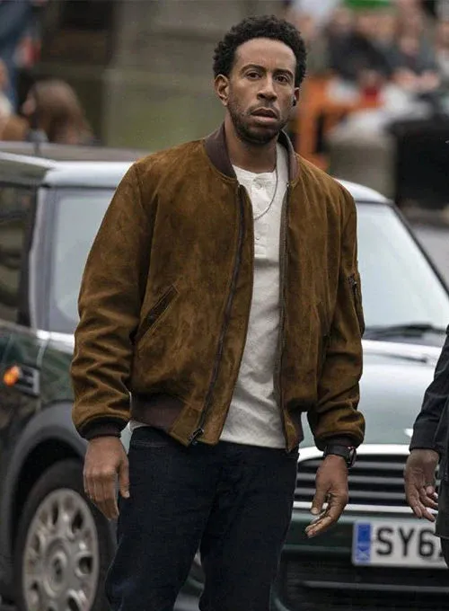FAST AND FURIOUS 9 SUEDE LEATHER JACKET WORN BY LUDACRIS