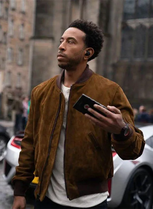 FAST AND FURIOUS 9 SUEDE LEATHER JACKET WORN BY LUDACRIS