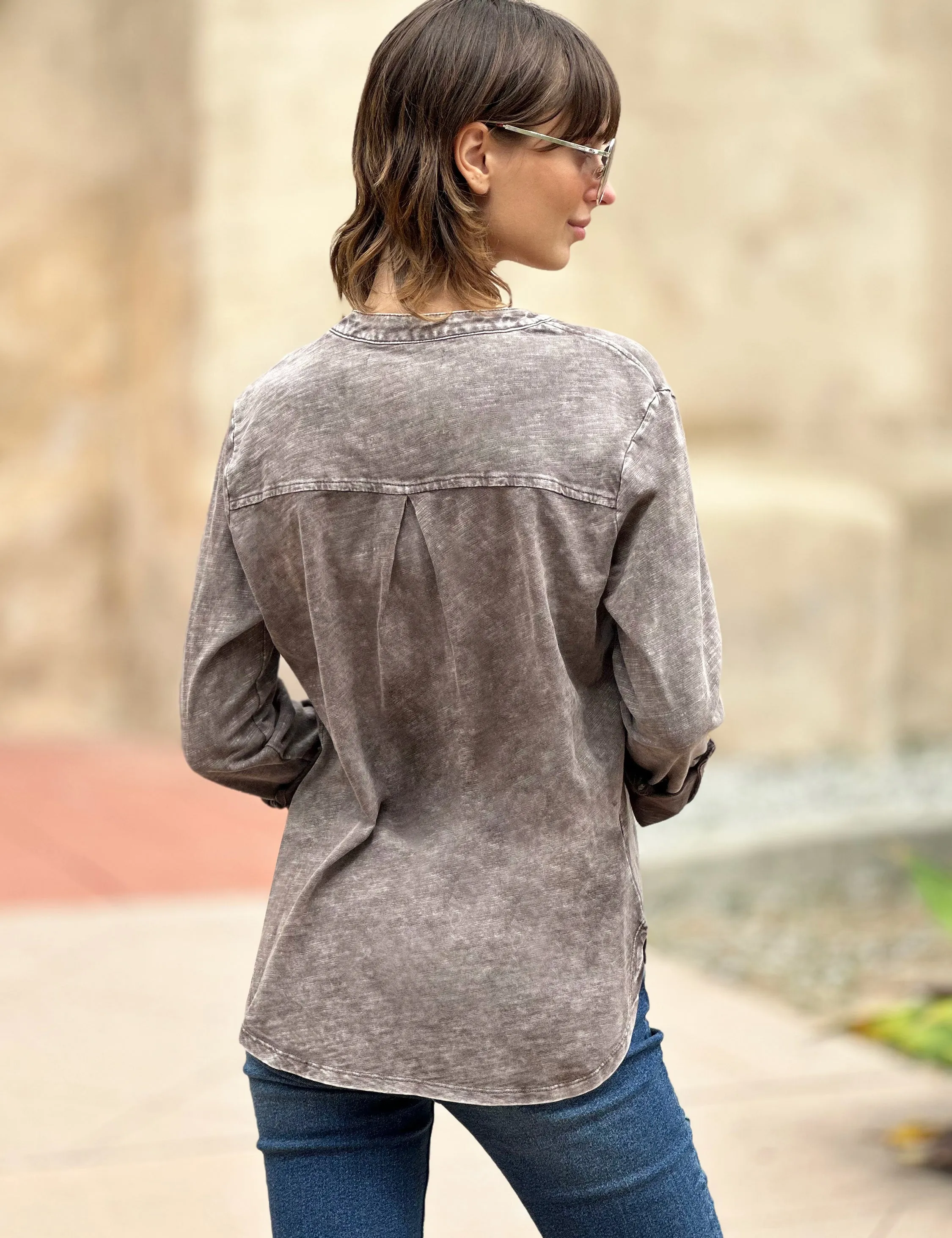 Fine Henley Top
