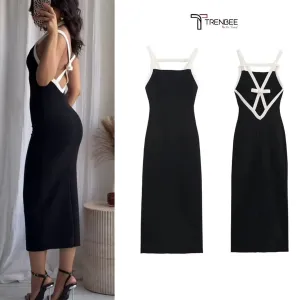 Geneva Halter Neck Maxi Dress