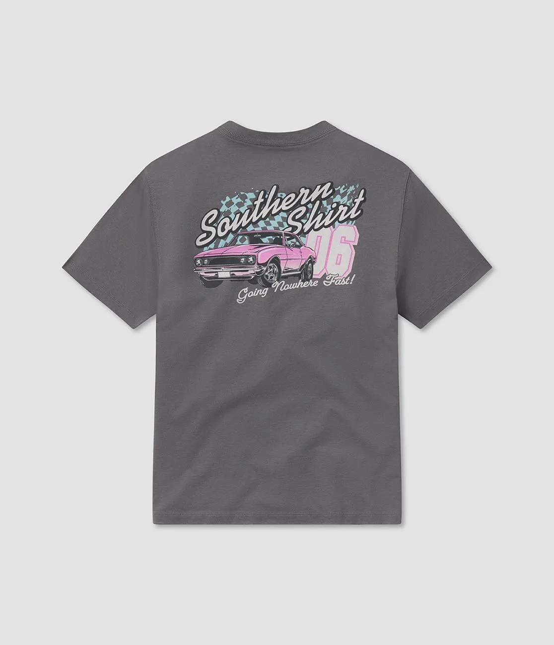 Going Nowhere Tee SS - Volcanic Ash