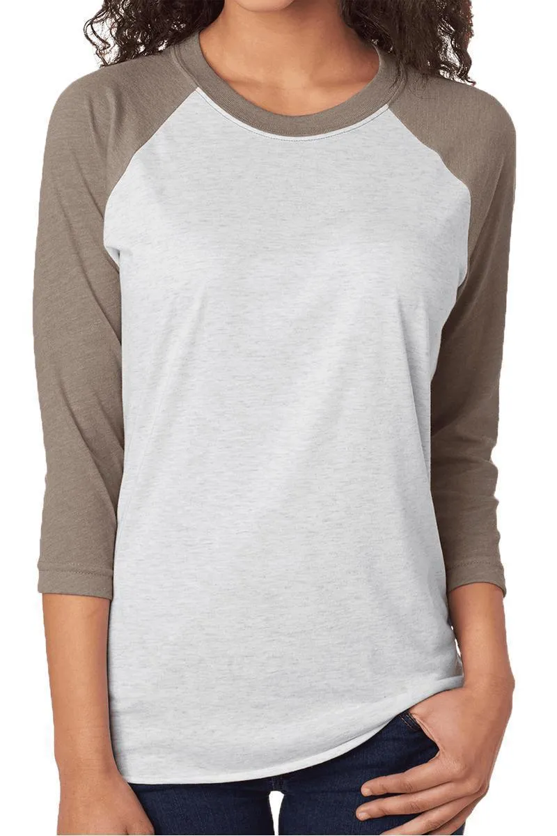 Home Is Where My Herd Is Tri-Blend Unisex 3/4 Raglan