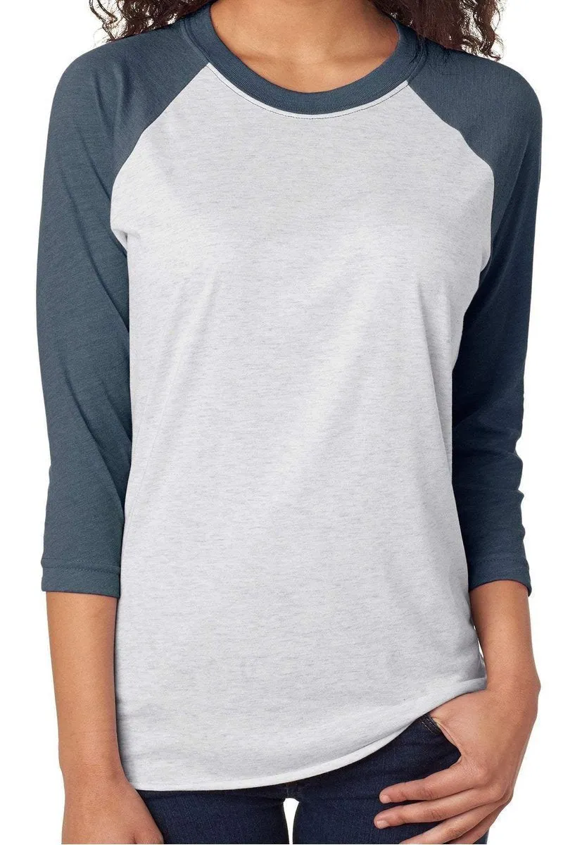 Home Is Where My Herd Is Tri-Blend Unisex 3/4 Raglan