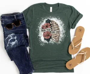 Inhale Peace. Exhale Chaos. Graphic-T-shirt