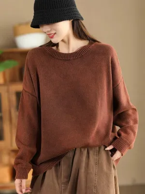 Lenora® | Cozy Vintage Cotton Sweater