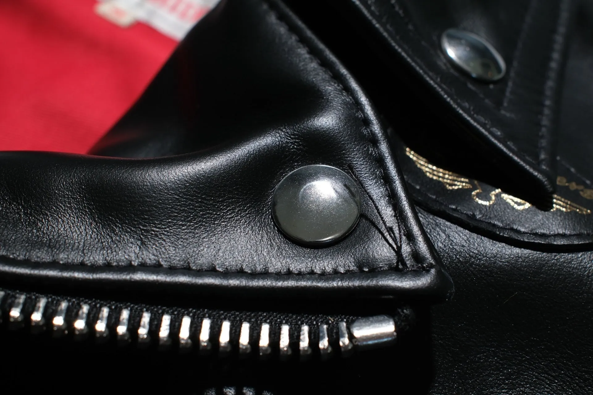 Lewis Leathers 441T Black Horsehide 'Cyclone' Jacket (Tight Fit)