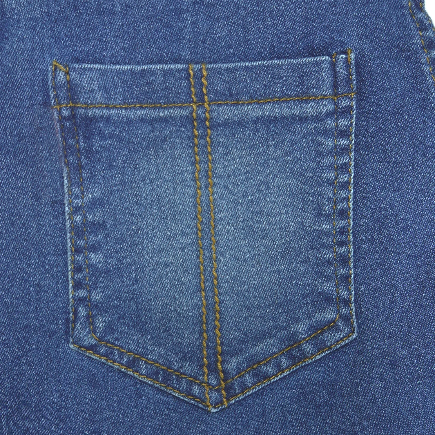 Little Boys Jeans Overalls Elasitic Band Inside Soft Stretchy Denim Workwear