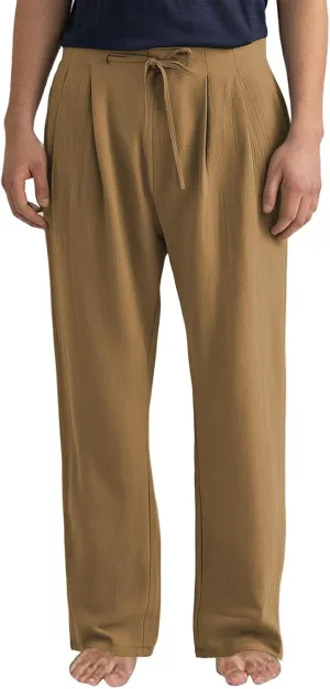 Men's Pants Vacation Summer Elastic-Waisted Loose Fit Trendy Work Pant High-Waisted Breathable Comfortable Trousers