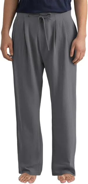 Men's Pants Vacation Summer Elastic-Waisted Loose Fit Trendy Work Pant High-Waisted Breathable Comfortable Trousers