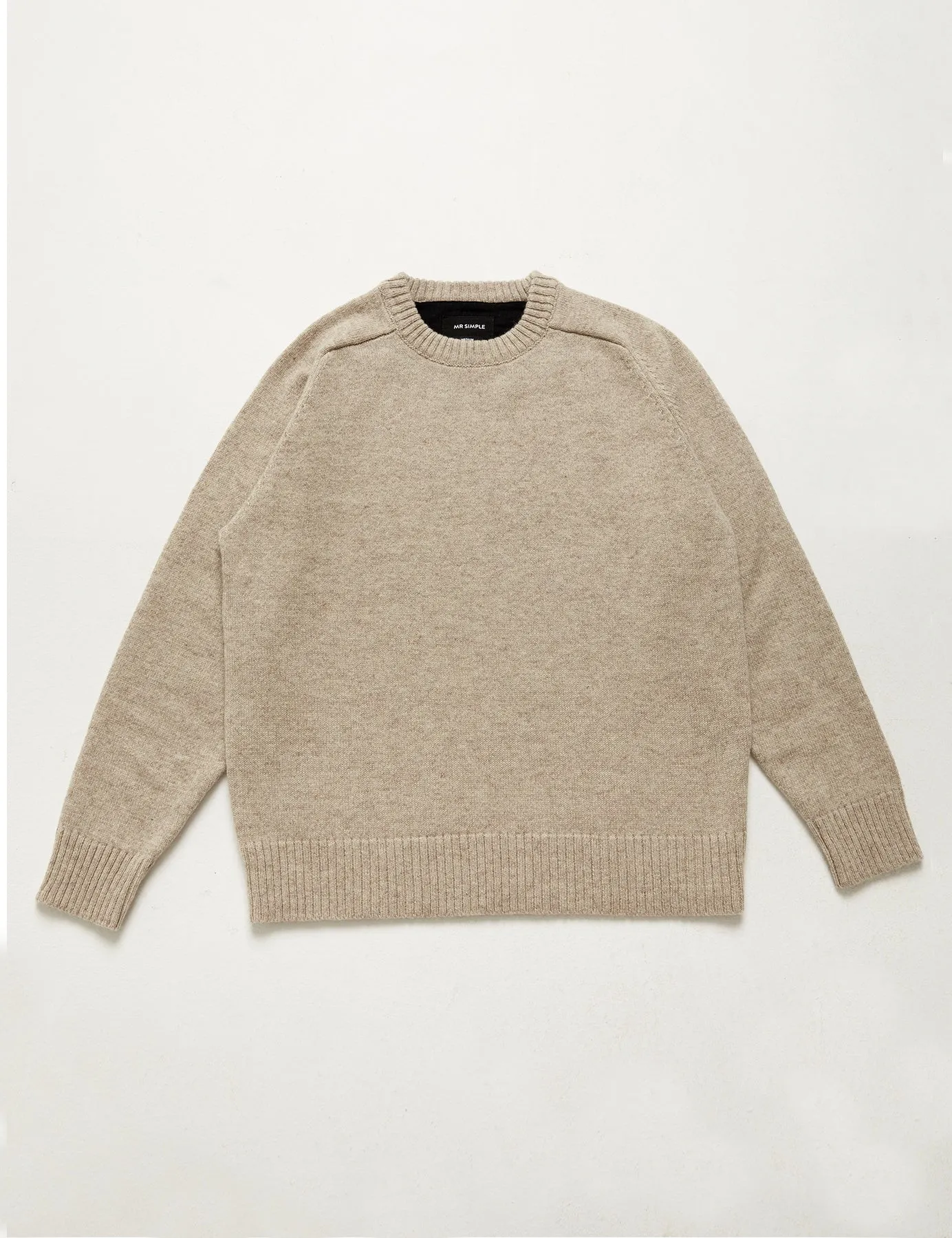 Mr Simple Portland Knit in Oatmeal