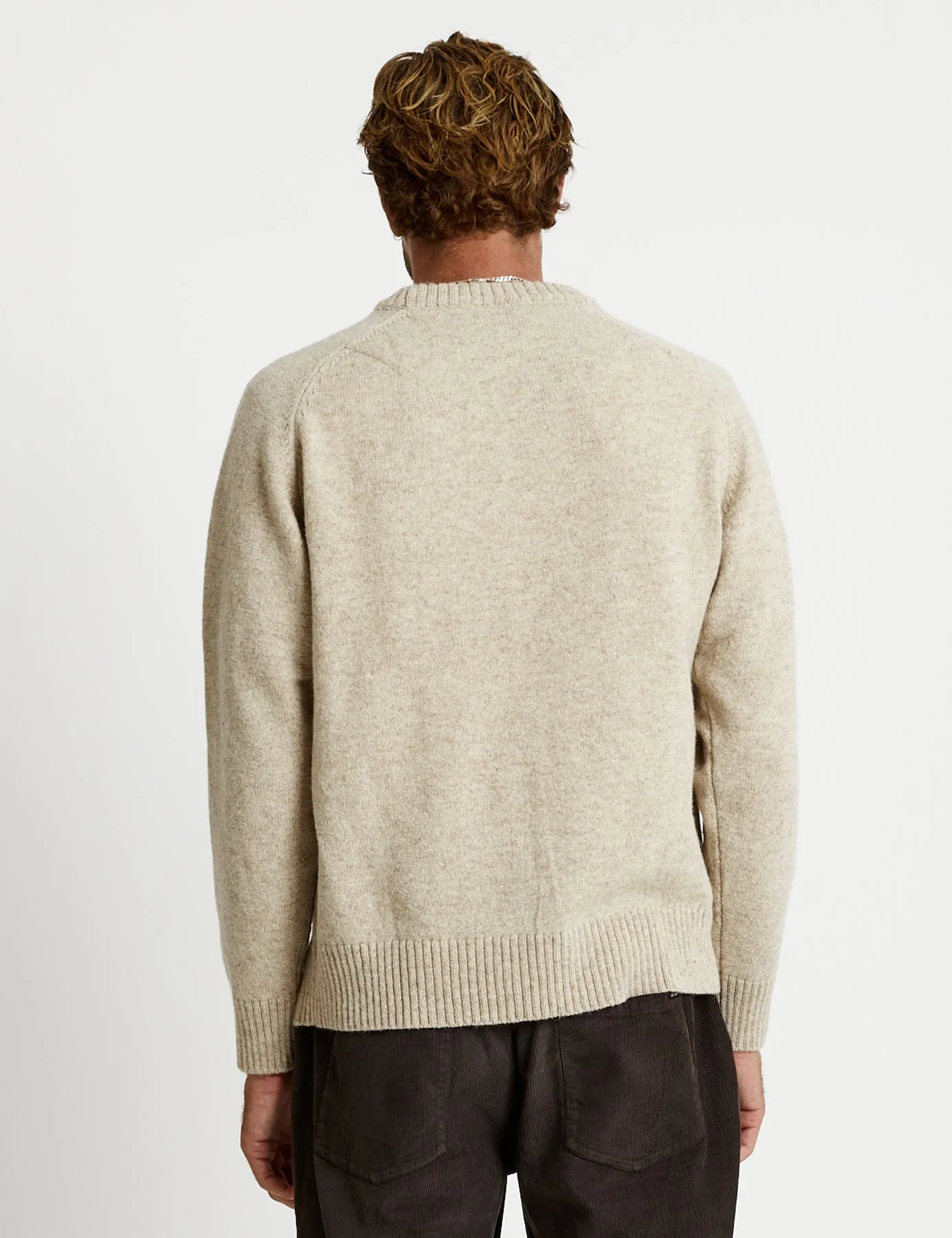 Mr Simple Portland Knit in Oatmeal