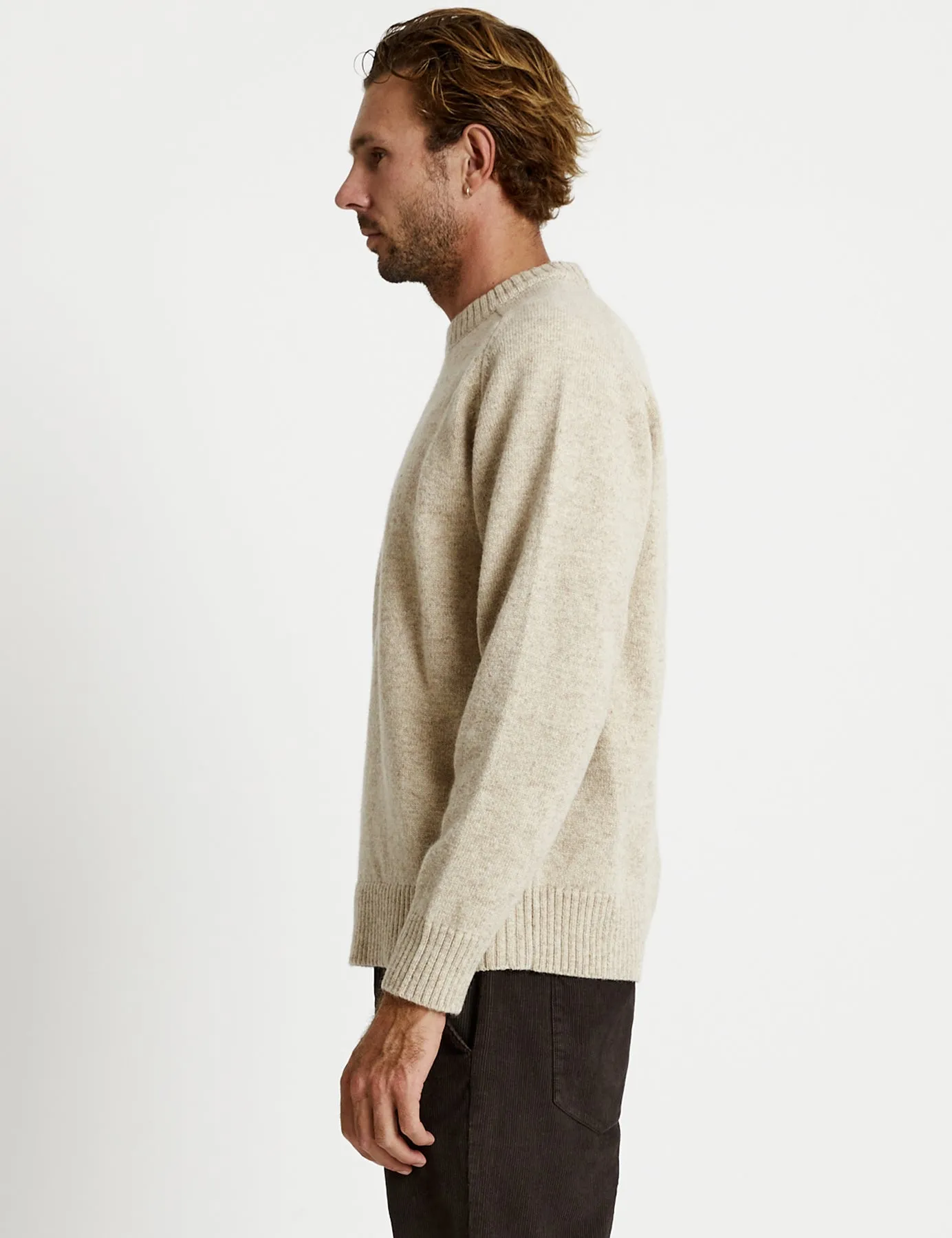 Mr Simple Portland Knit in Oatmeal