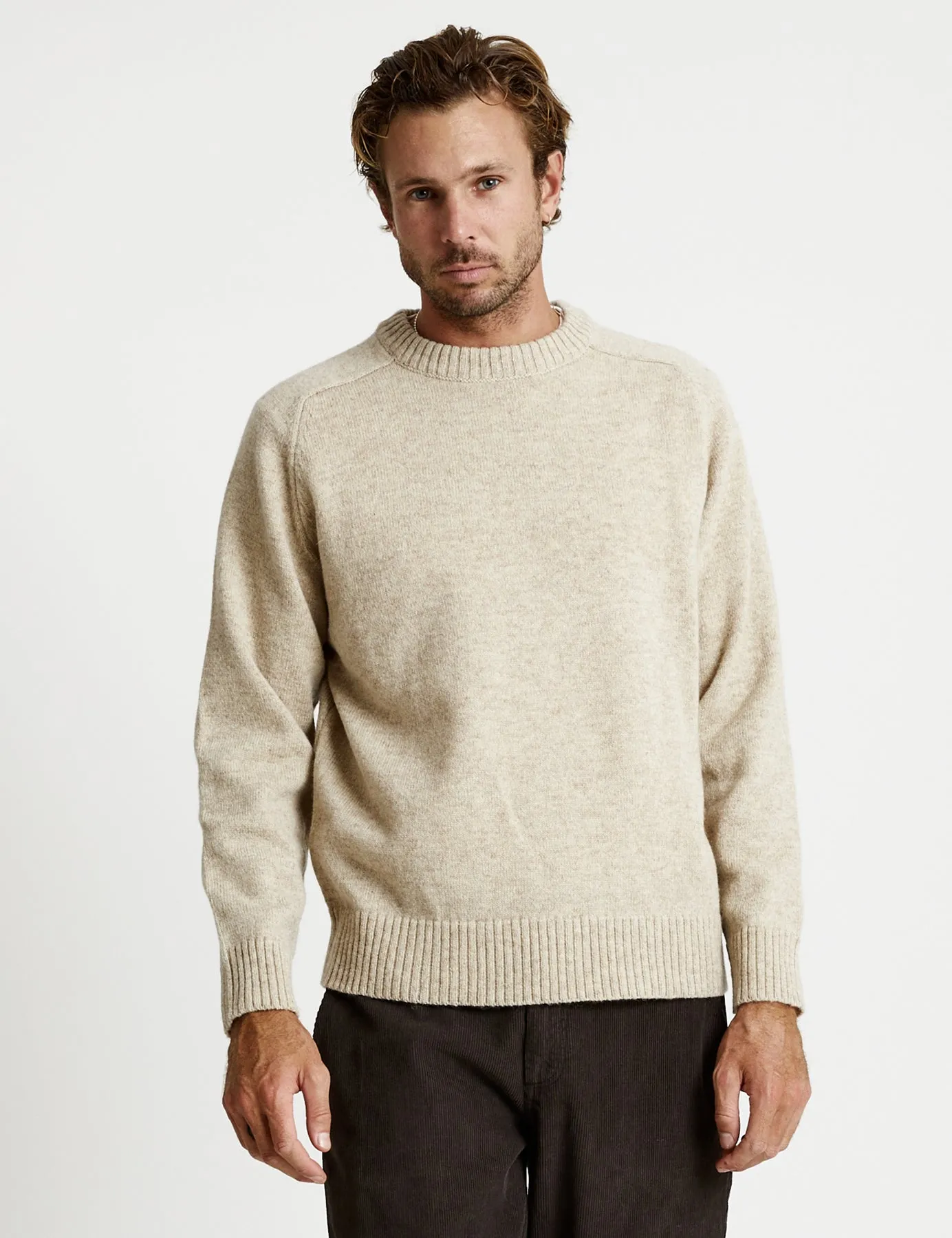 Mr Simple Portland Knit in Oatmeal