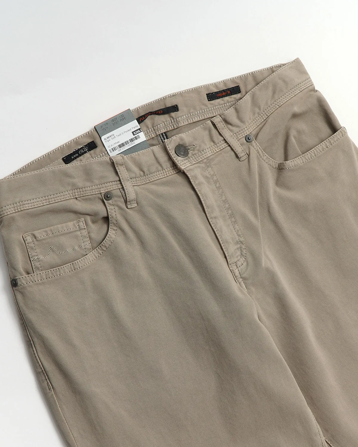 Pipe Soft Twill 5-Pocket Pants