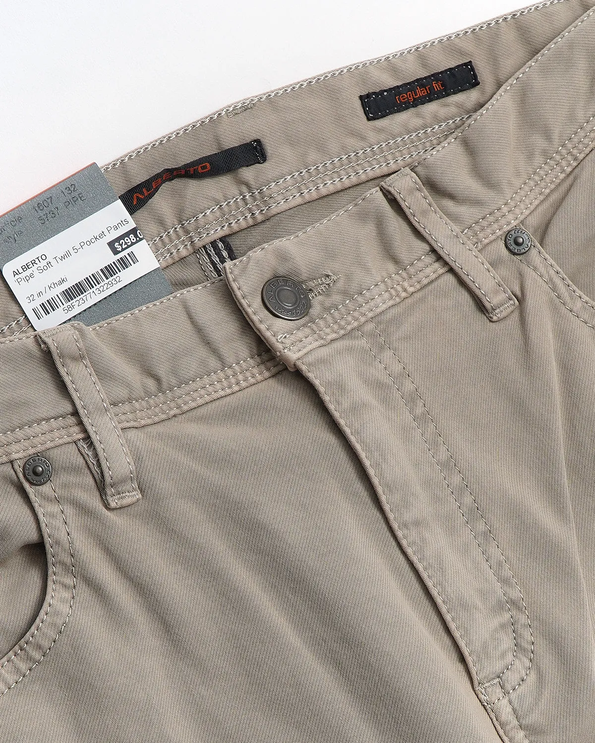Pipe Soft Twill 5-Pocket Pants
