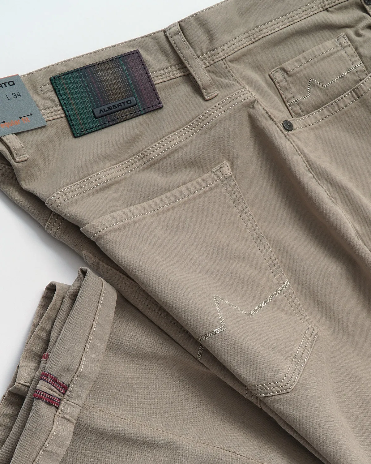 Pipe Soft Twill 5-Pocket Pants