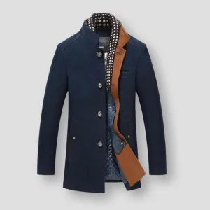 Saint Morris Montana Plaid Coat