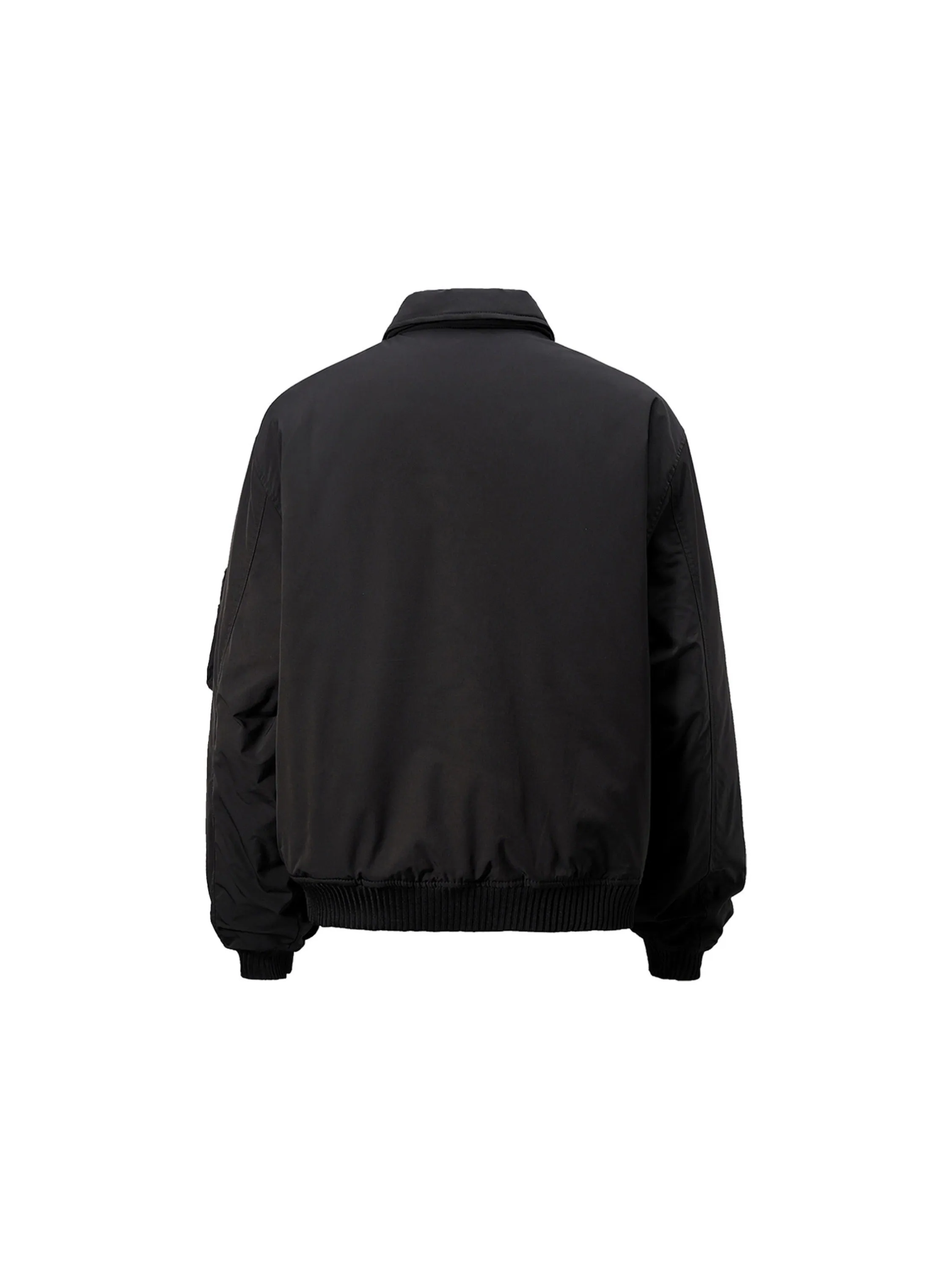 Simple Zip Lapel Jacket