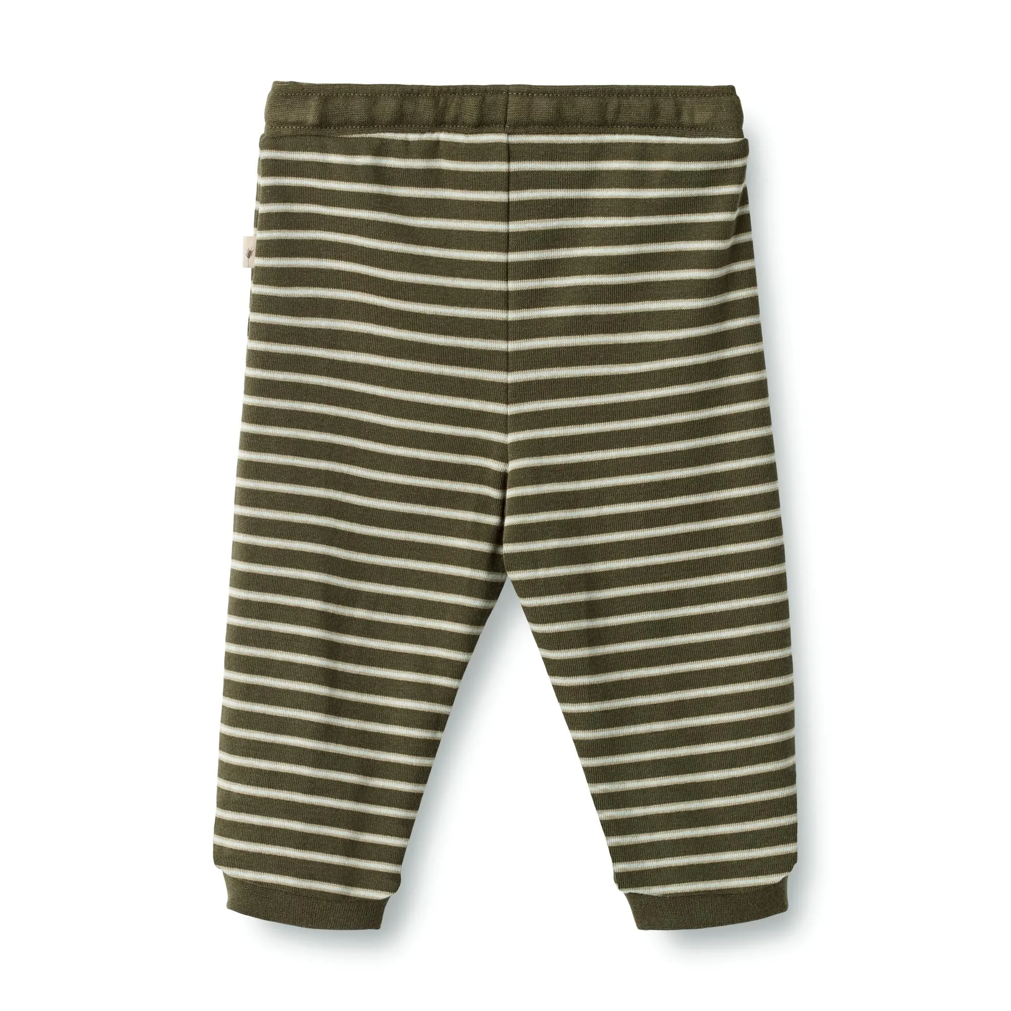 Soft Pants Leo | Baby - dark green stripe