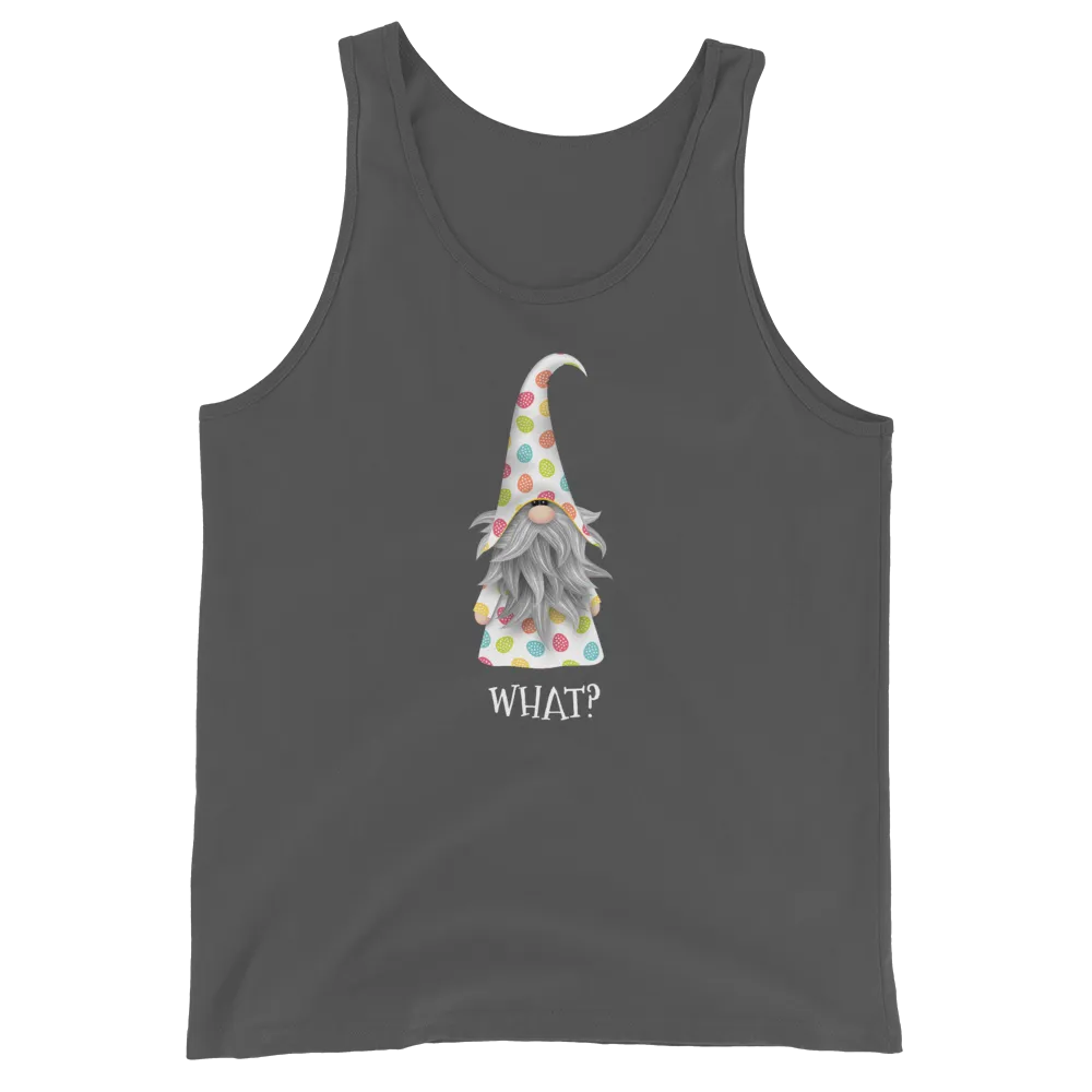 Stylish Garden Gnome Unisex Tank Top
