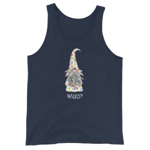 Stylish Garden Gnome Unisex Tank Top