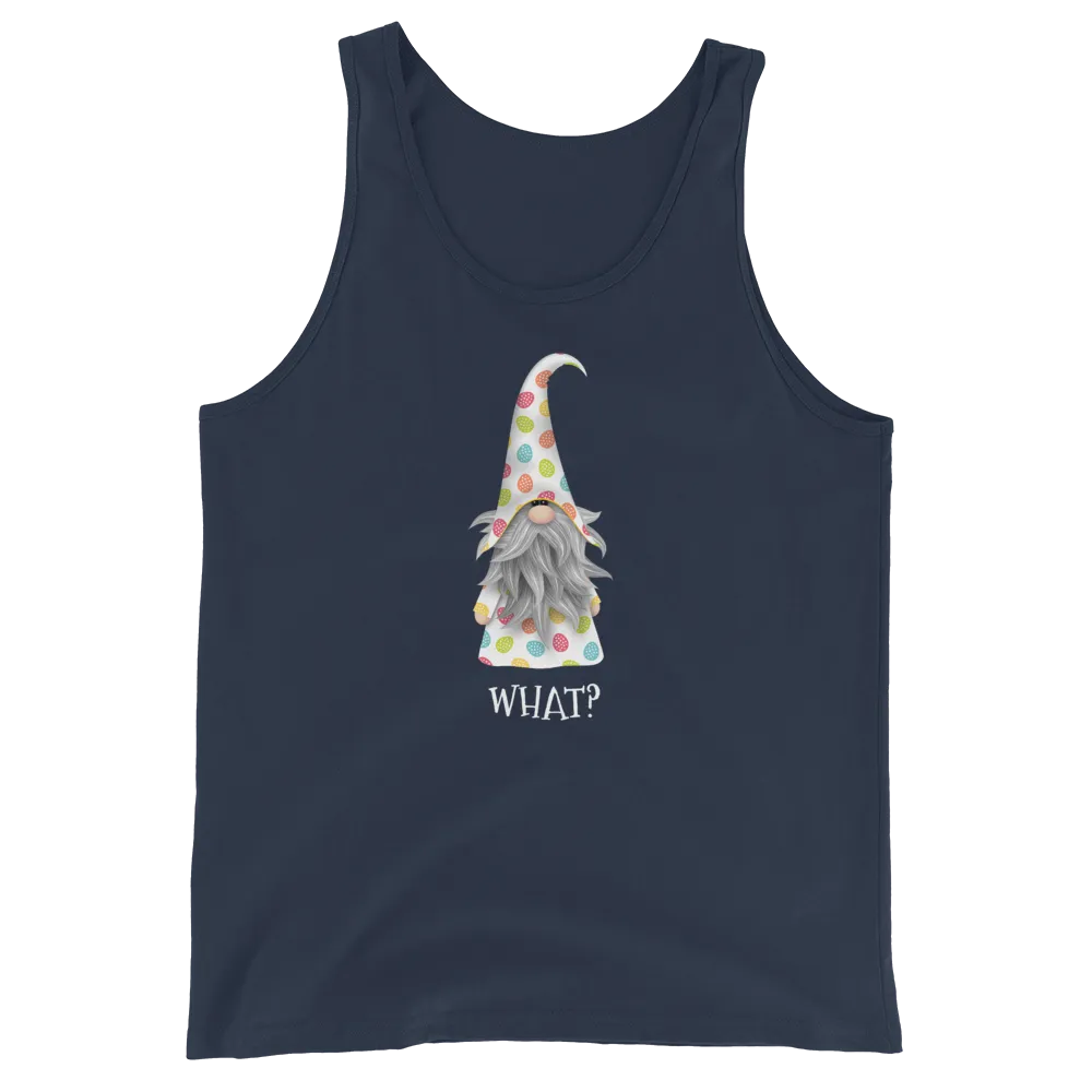 Stylish Garden Gnome Unisex Tank Top