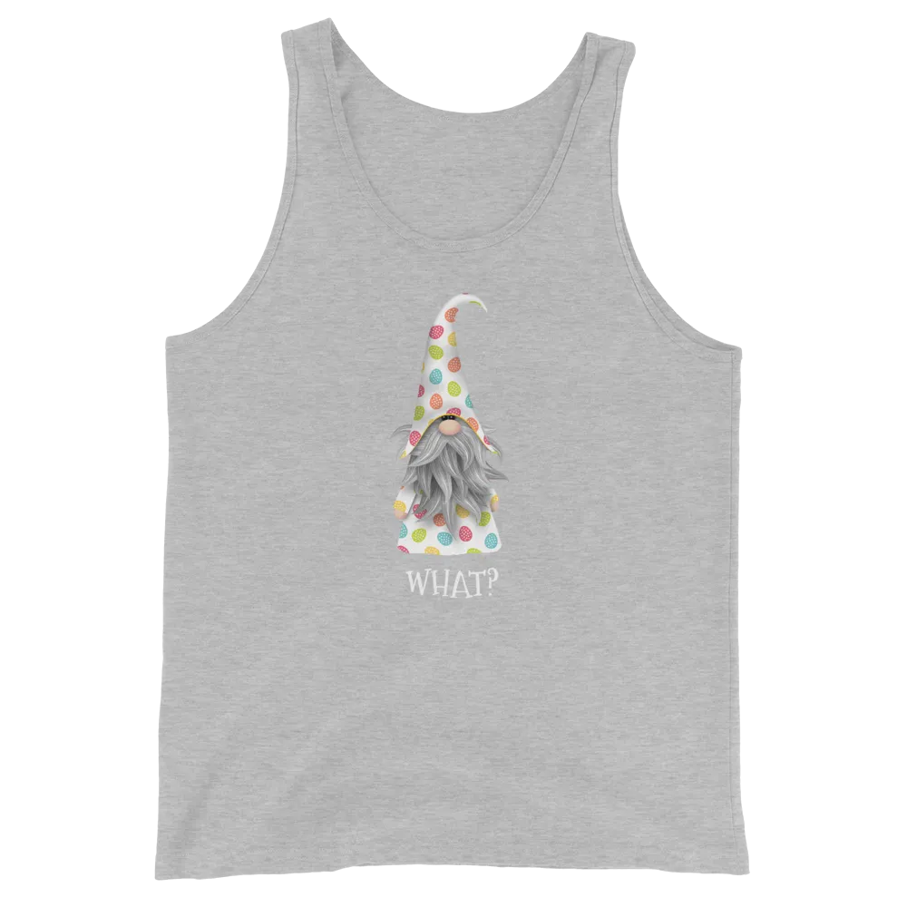 Stylish Garden Gnome Unisex Tank Top