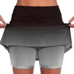 Tennis Skirts for Women Athletic Workout High Waisted Golf Skirt with Shorts Underneath Womens Tennis Skort