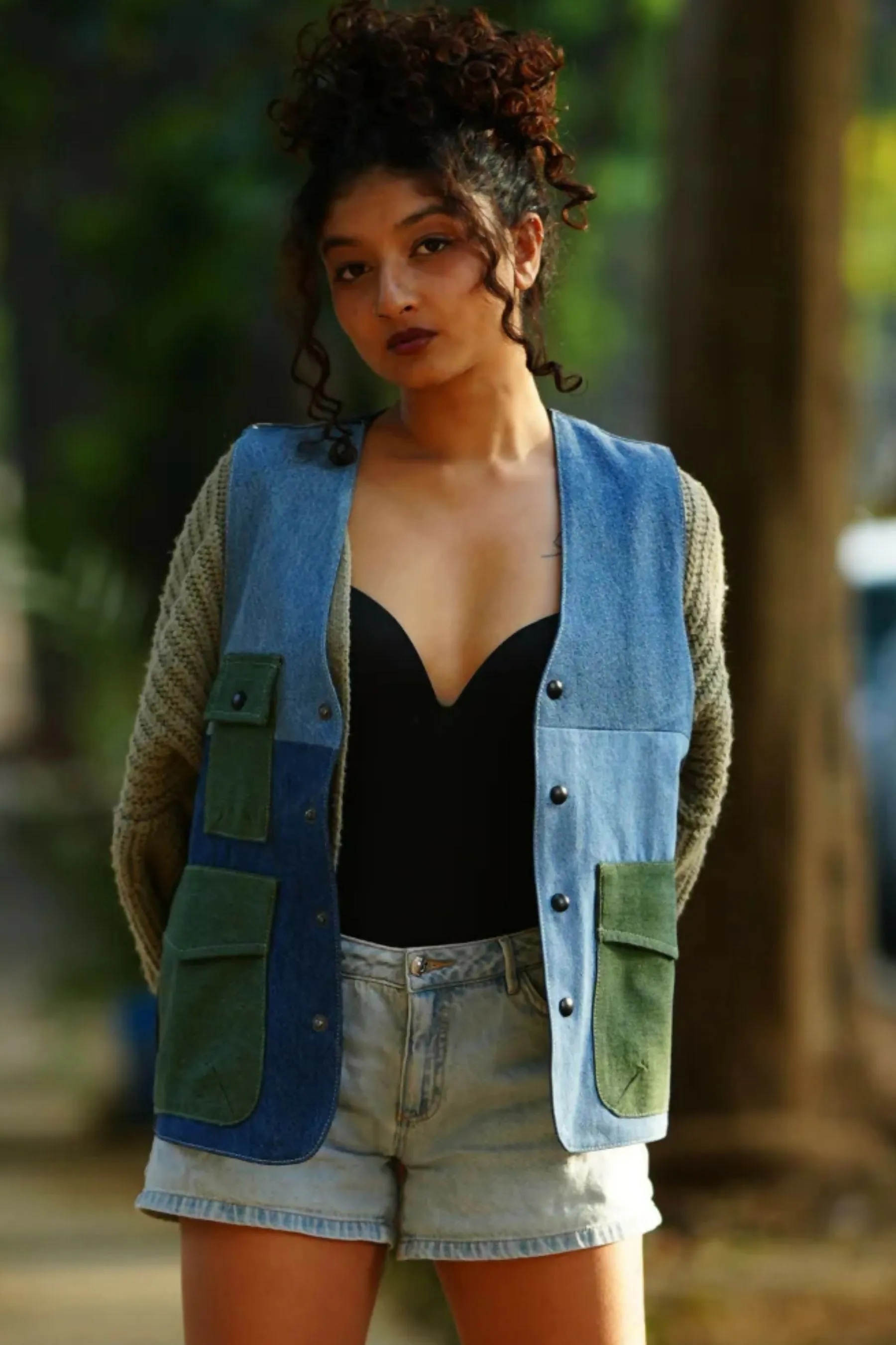 Timeless Gilet Denim Jacket