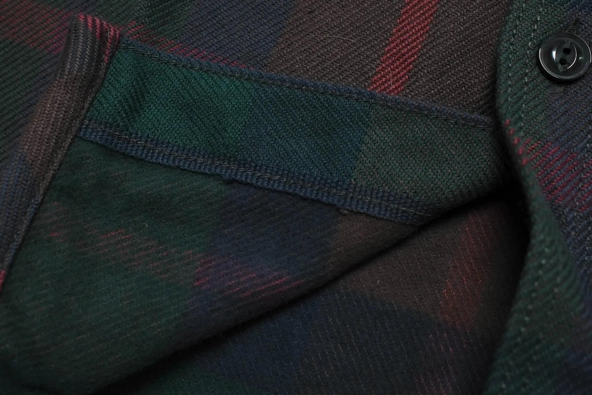 UES 15.5oz Ultra-Heavyweight Flannel Utility Workshirt (Hazy Green)