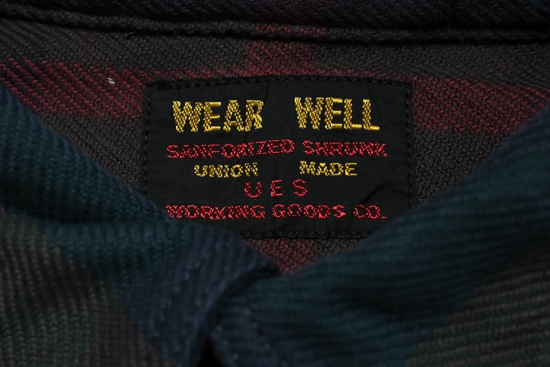 UES 15.5oz Ultra-Heavyweight Flannel Utility Workshirt (Hazy Green)