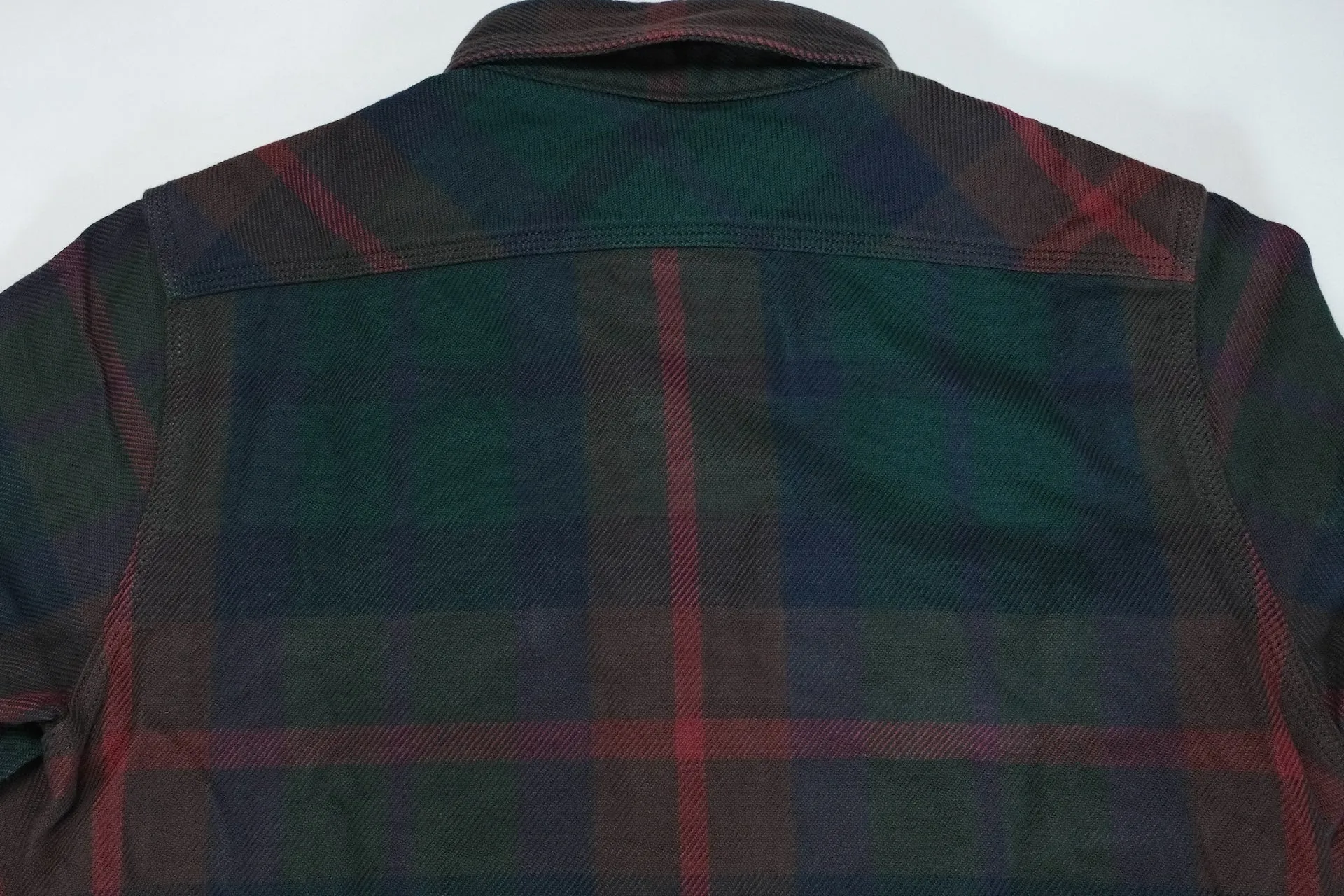 UES 15.5oz Ultra-Heavyweight Flannel Utility Workshirt (Hazy Green)