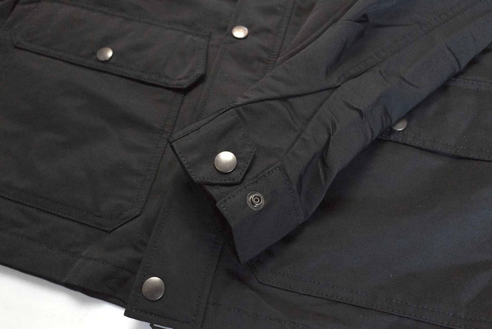 Unique Garment Cordura 'Bird View' Mountain Parka (Black)