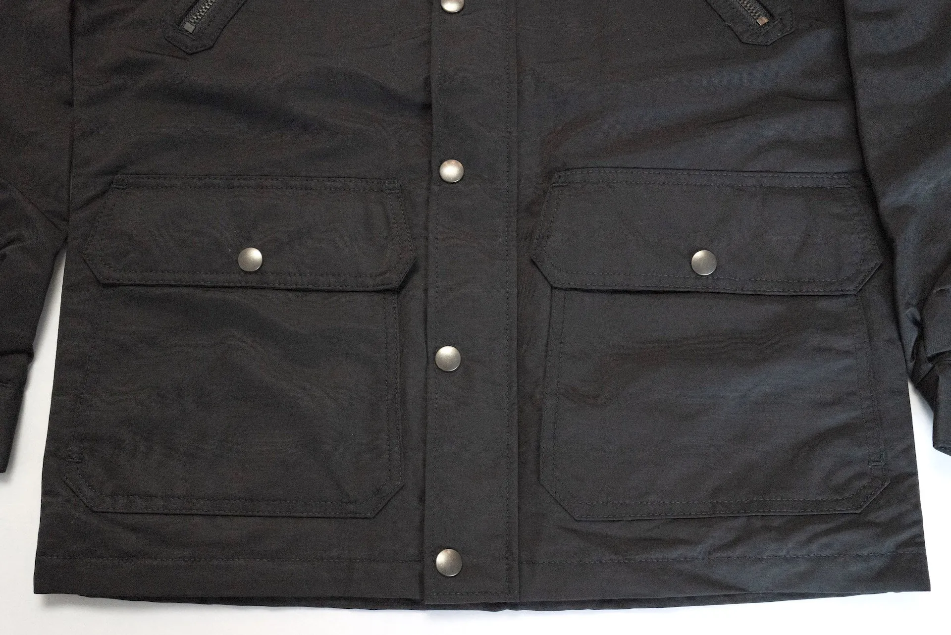 Unique Garment Cordura 'Bird View' Mountain Parka (Black)