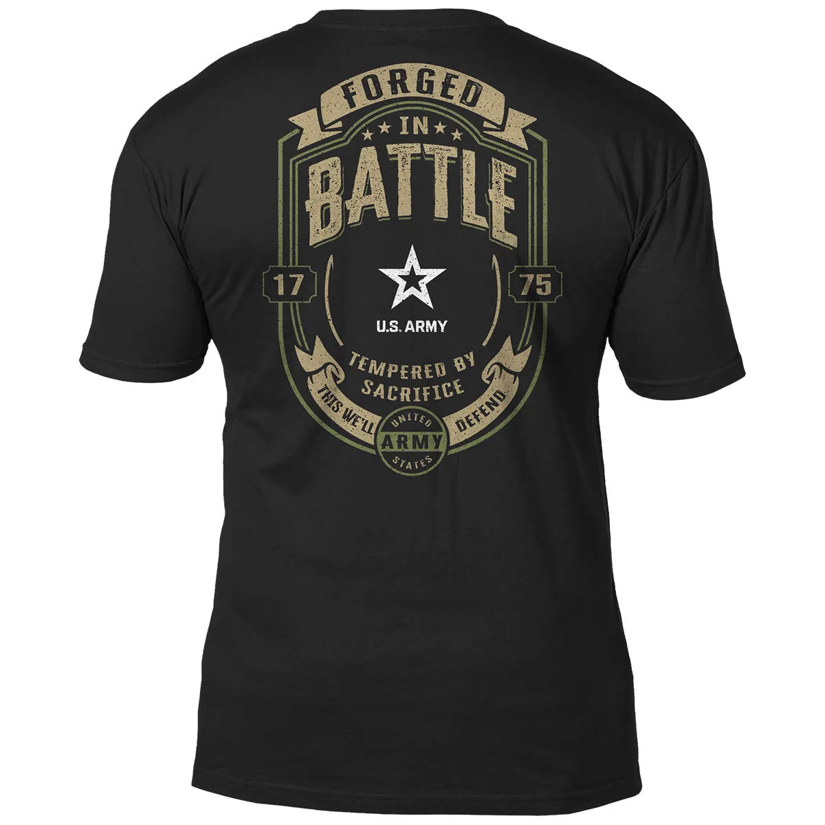 U.S. Army Forged In Battle 7.62 Design Men's T-Shirt