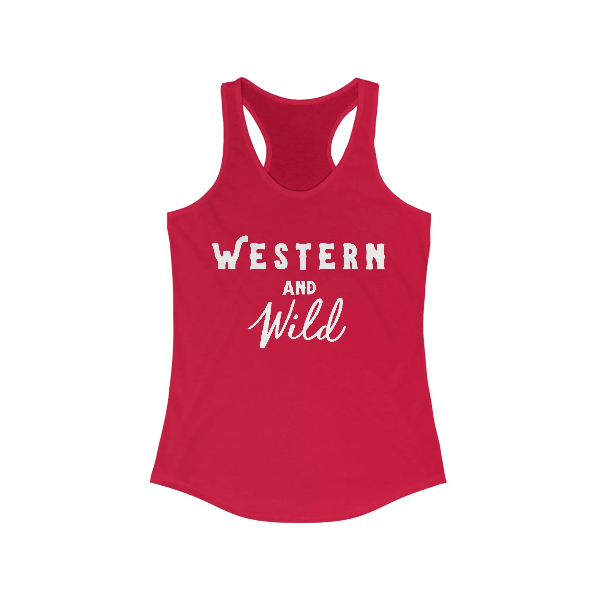 Western & Wild Racerback Tank
