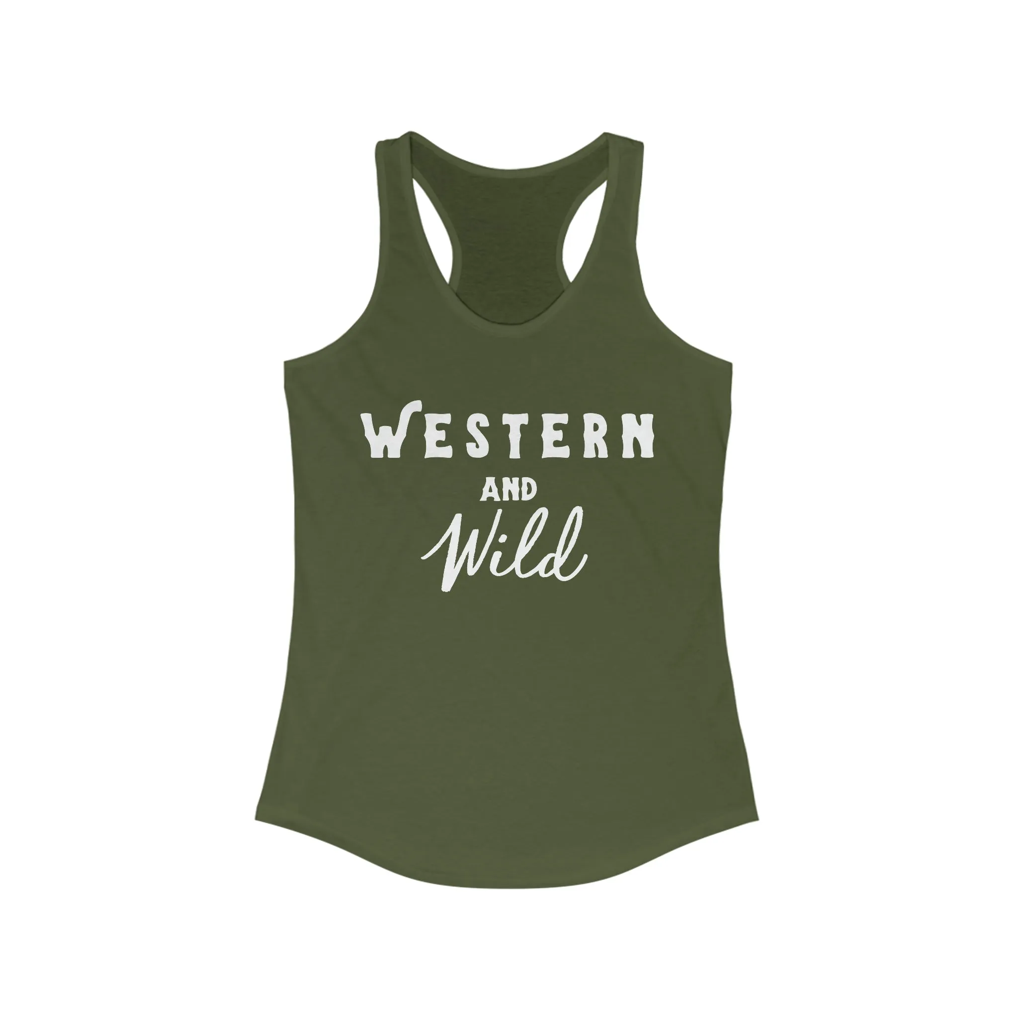 Western & Wild Racerback Tank
